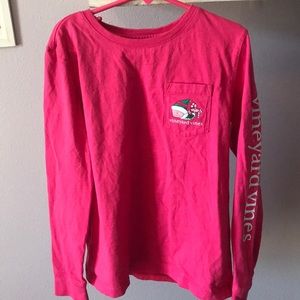 Vineyard Vines Girls Elf on the Shelf T Shirt